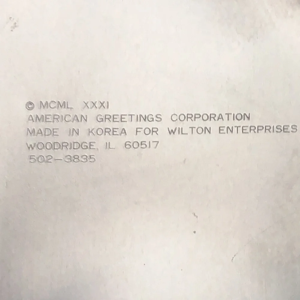 Vintage 1981 Strawberry Shortcake Cake Pan - Picture 3 of 6